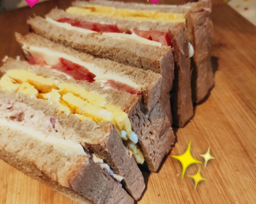 金枪鱼三明治🌮超简单的做法