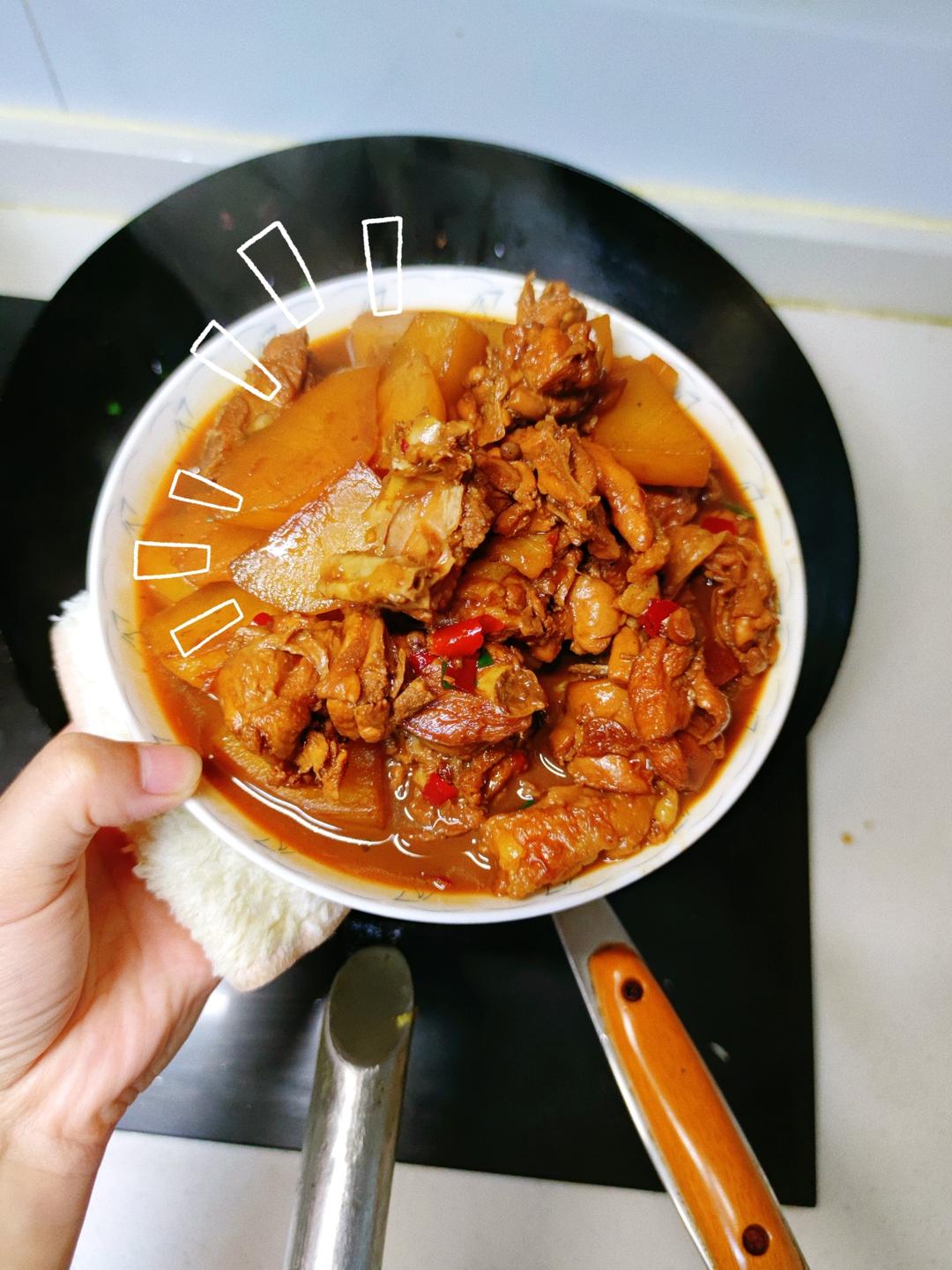 红烧鸡翅焖土豆