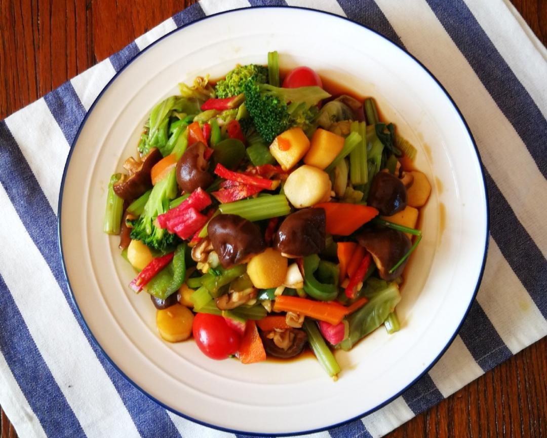 瘦身健康营养凉拌各种蔬菜，的做法