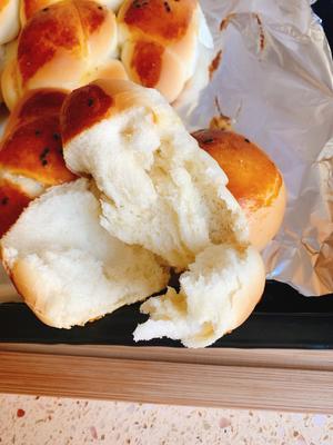 无黄油易上手餐包家庭小面包的做法 步骤13