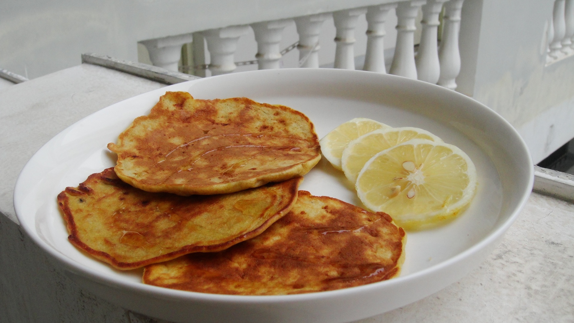 香蕉牛奶小煎饼