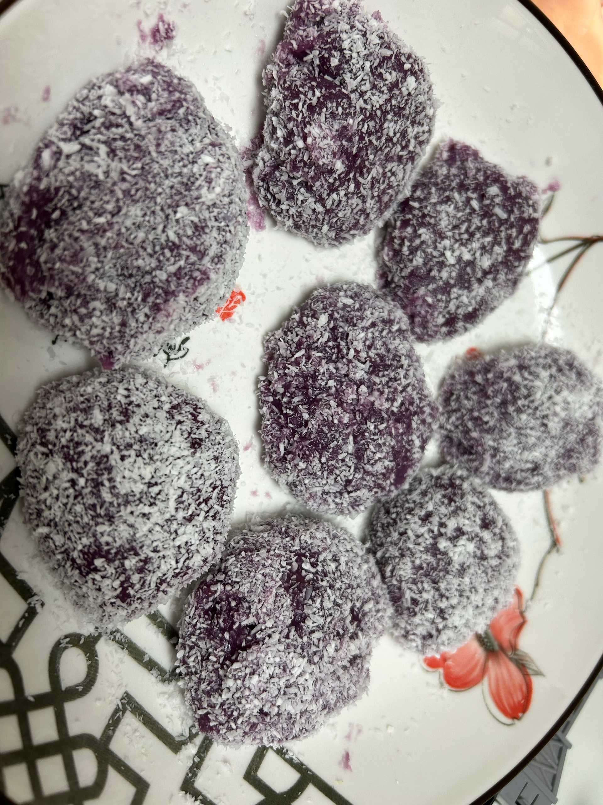 紫薯糯米糍（超简单）