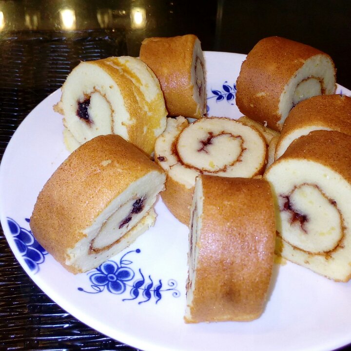 原味蛋糕卷