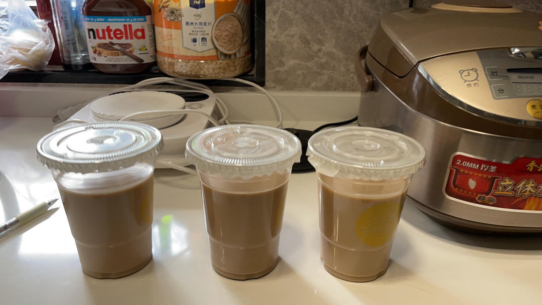 家庭版珍珠奶茶