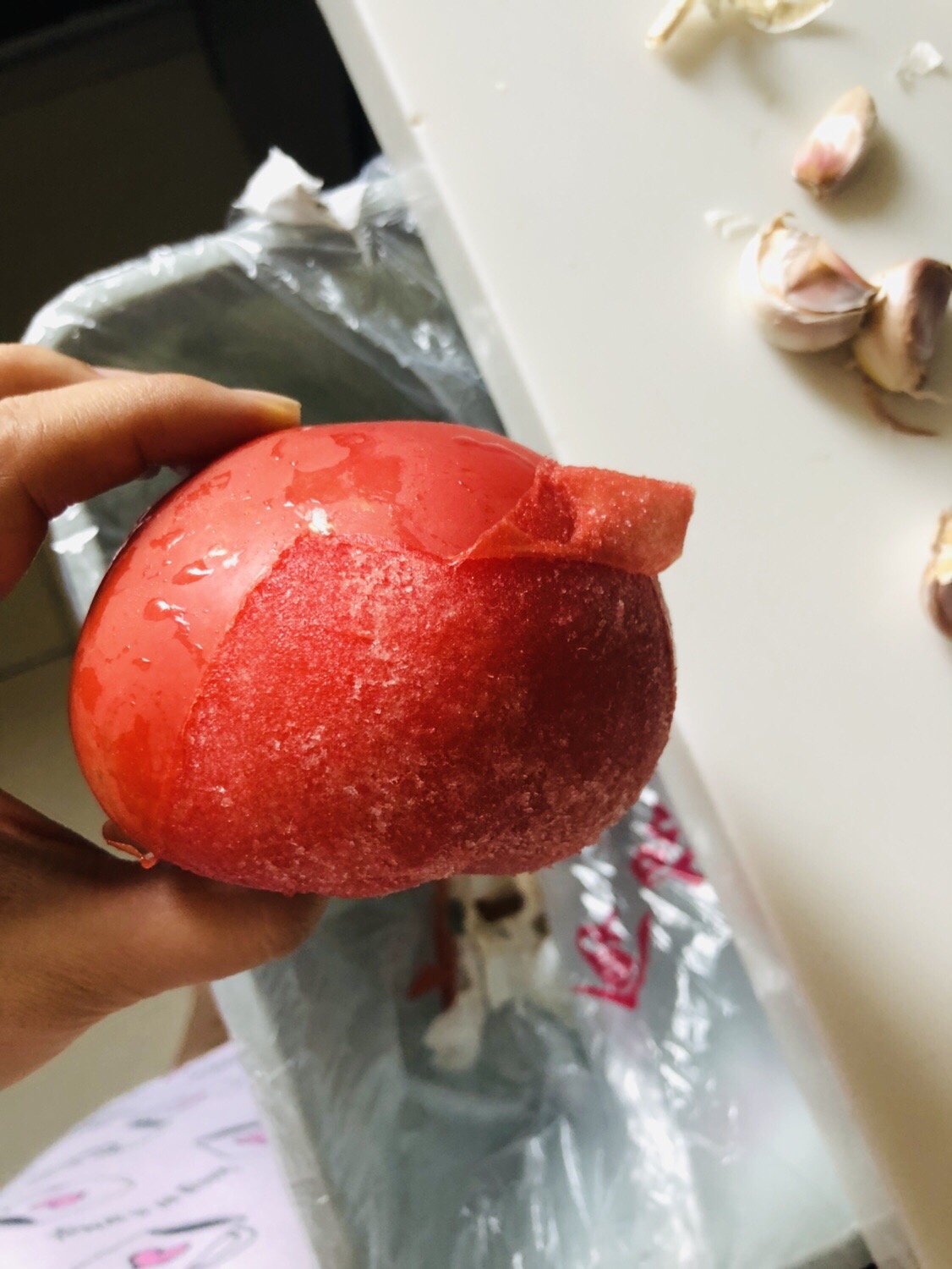 西红柿冷冻保鲜法的做法