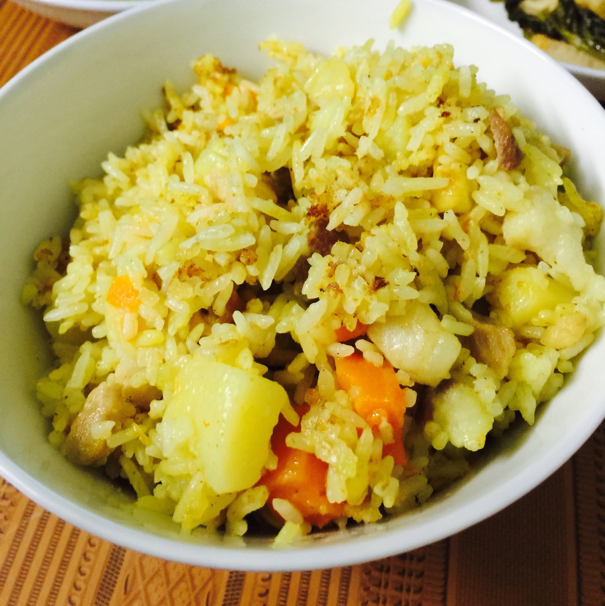 香浓咖喱炊饭--松下SR-ANY151-P IH变频电饭煲