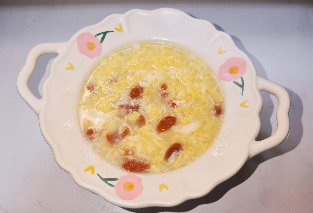 蛋花酒酿圆子