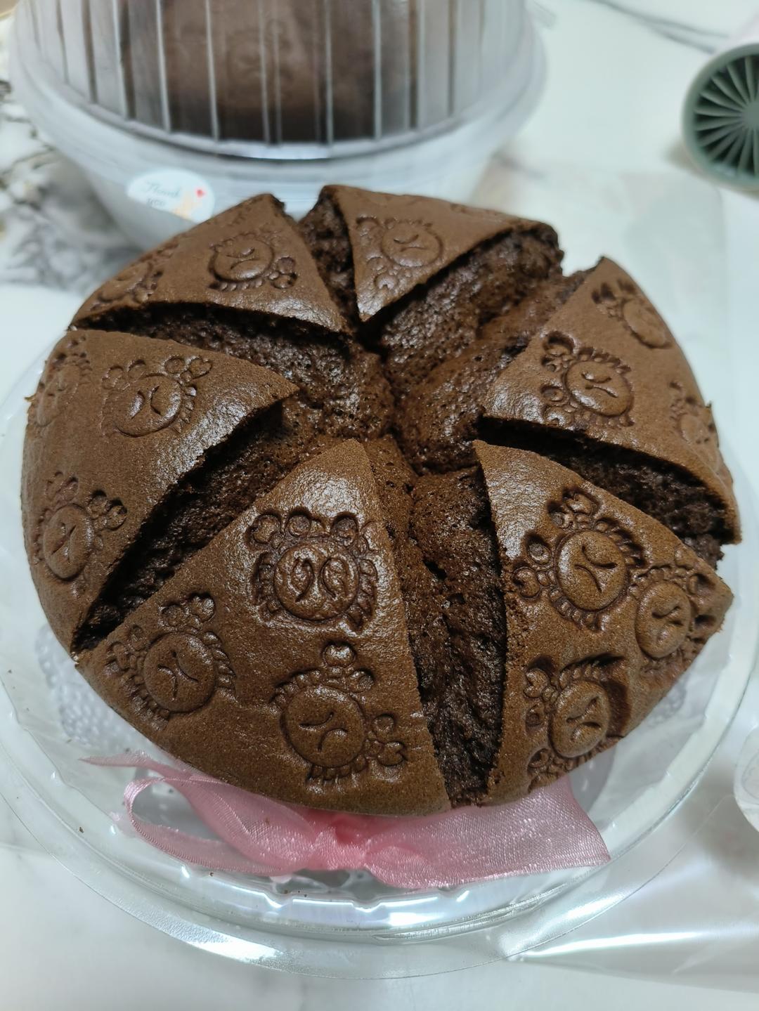 6寸可可戚风（内附8寸5蛋配方）