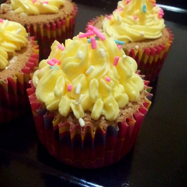 奶油戚风杯子蛋糕