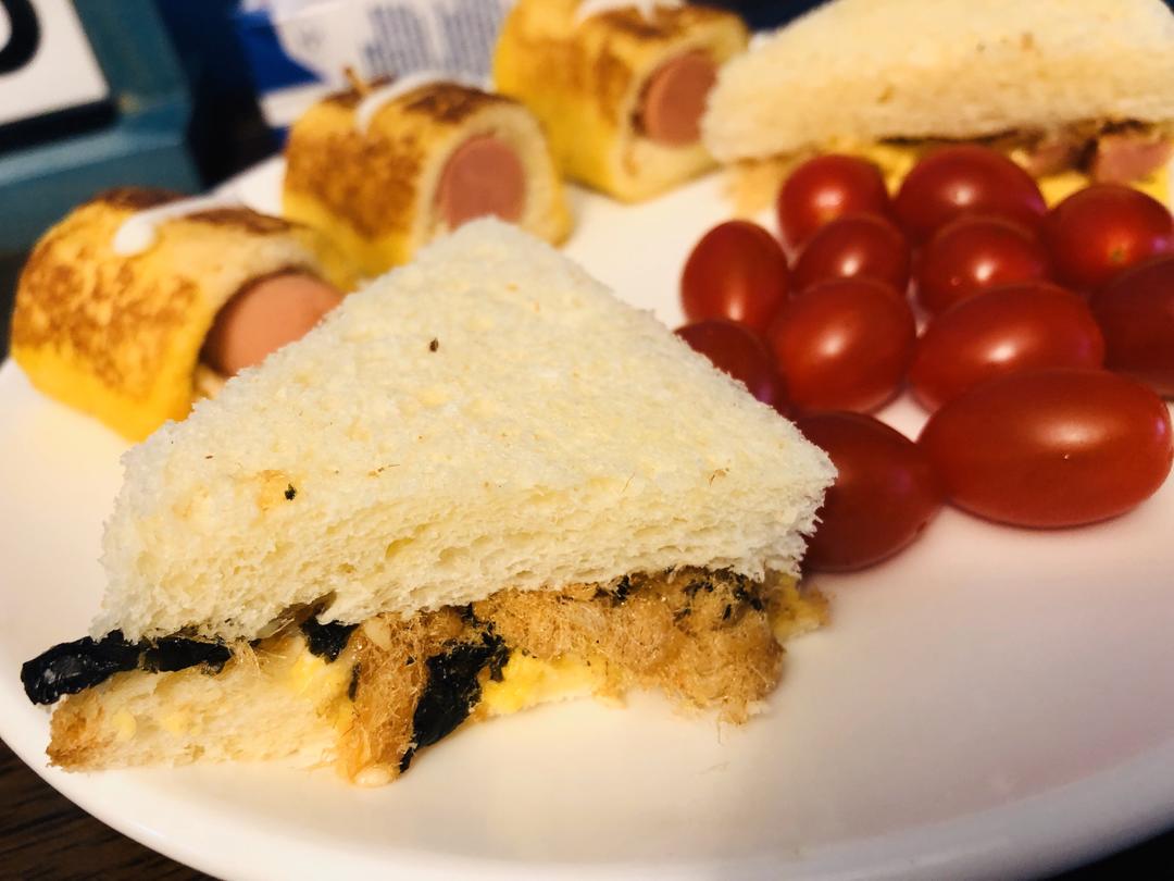 纯奶手撕吐司的做法 步骤1