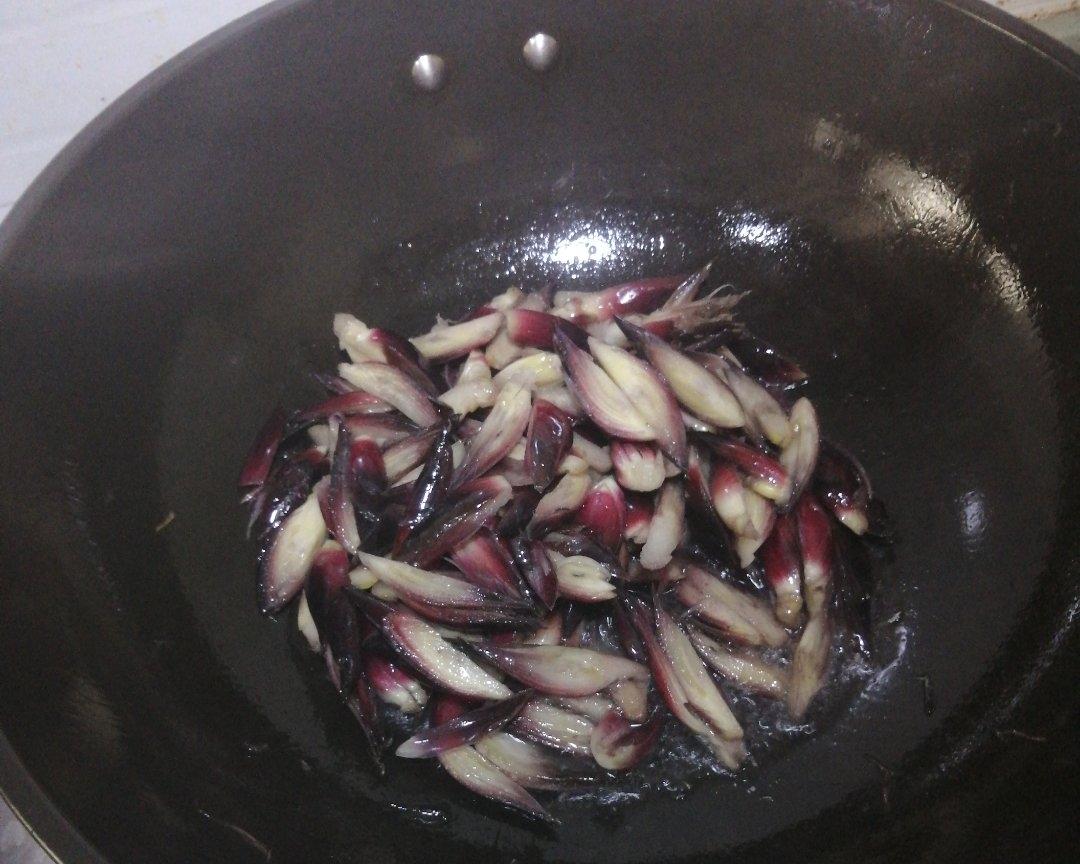 清炒阳荷的做法