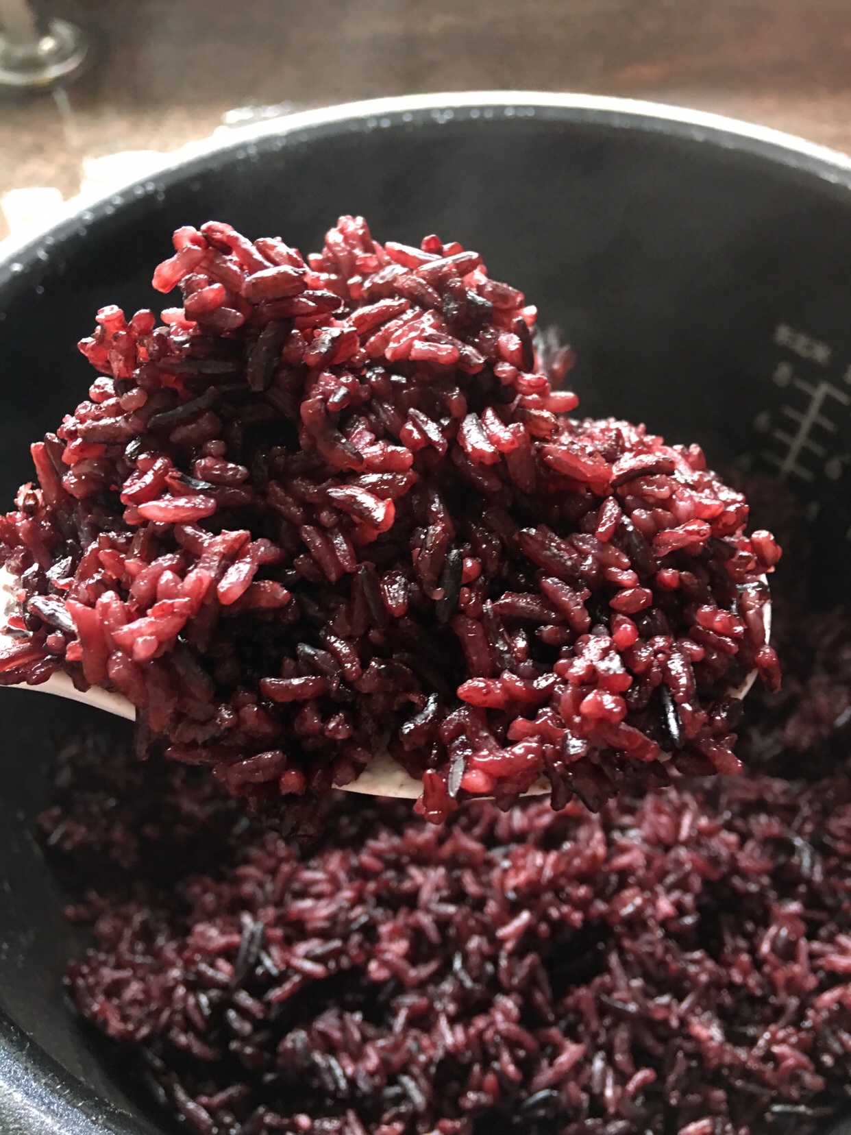 紫米饭的做法