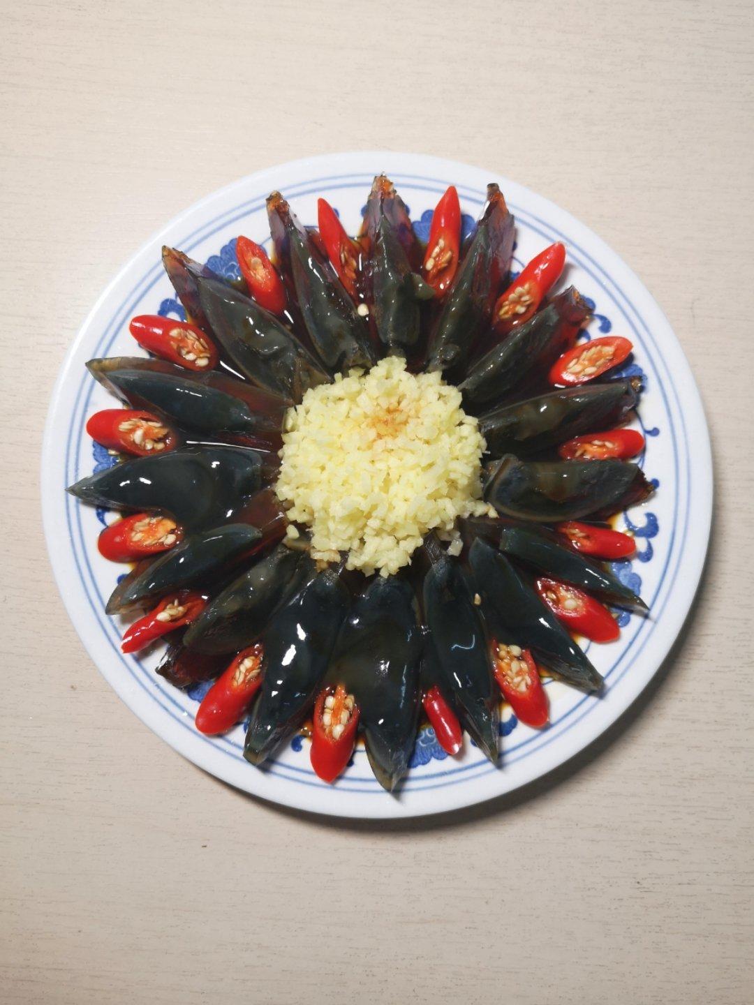 凉拌皮蛋