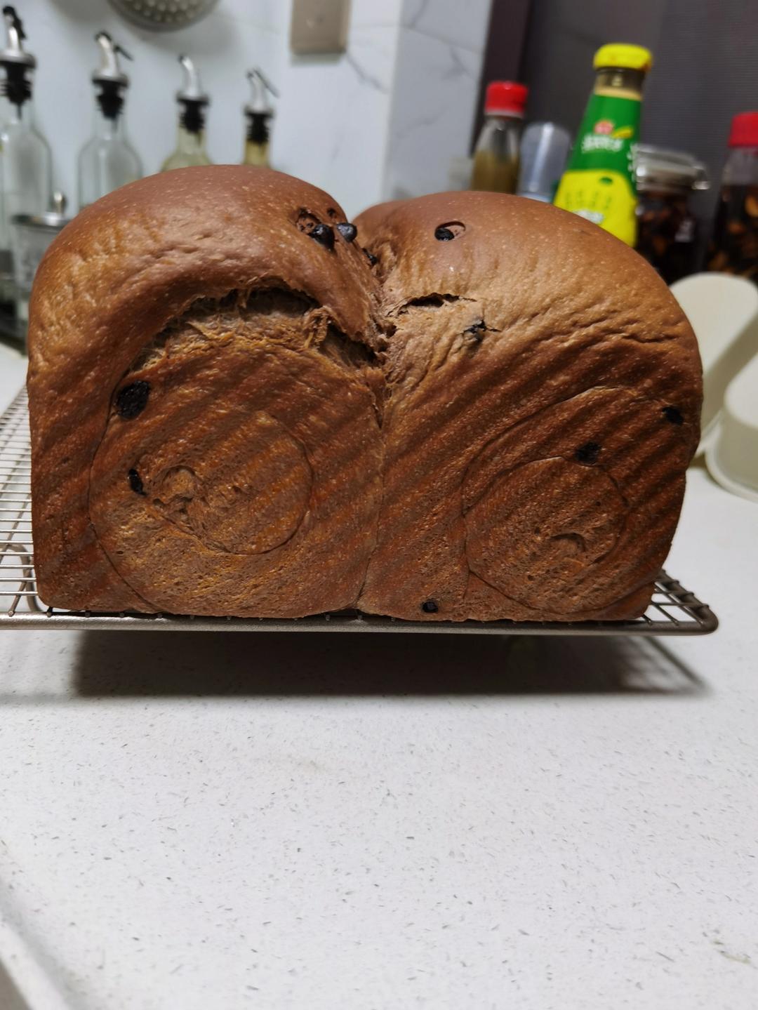 牛奶巧克力吐司