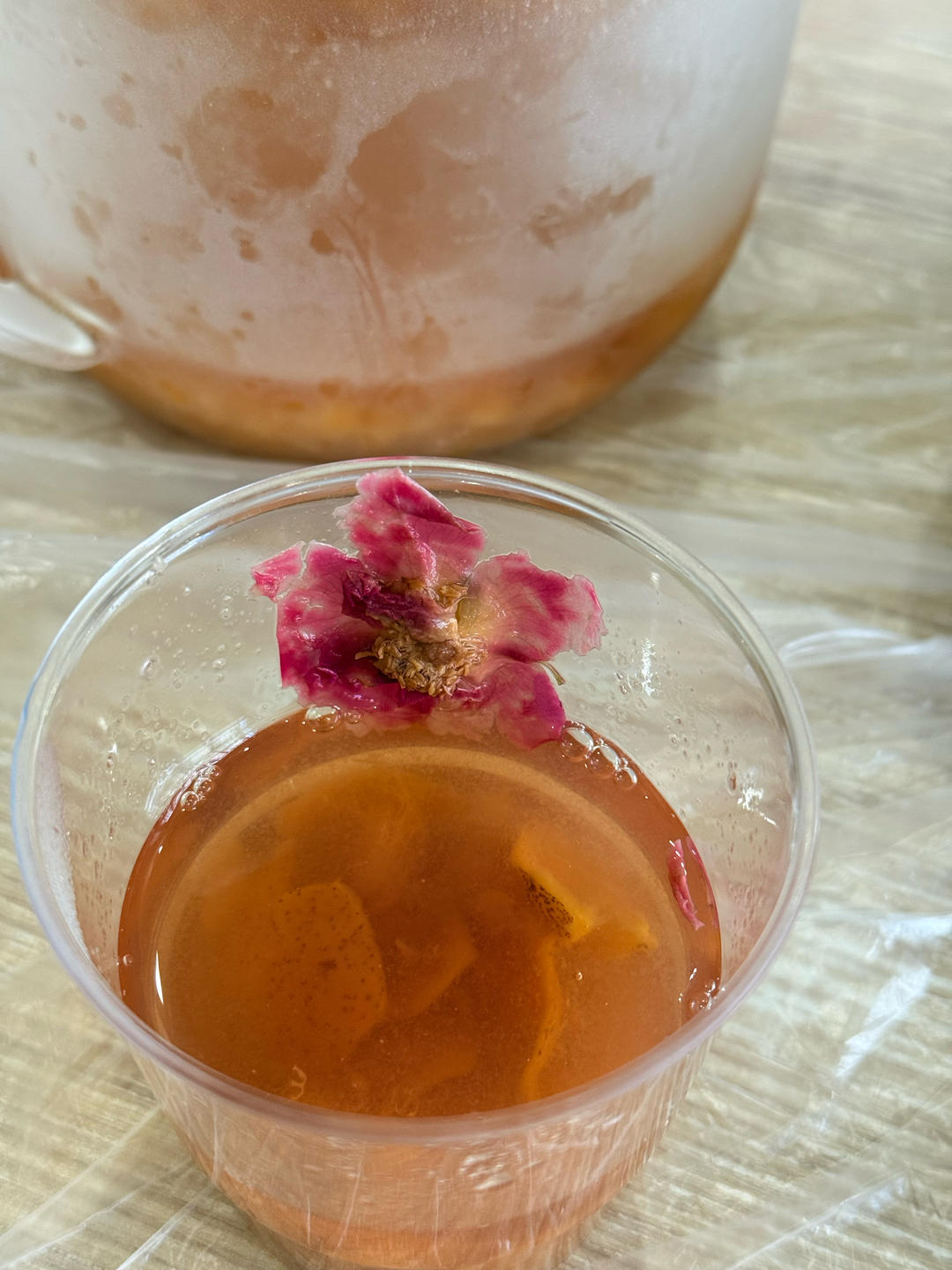 陈皮山楂玫瑰饮