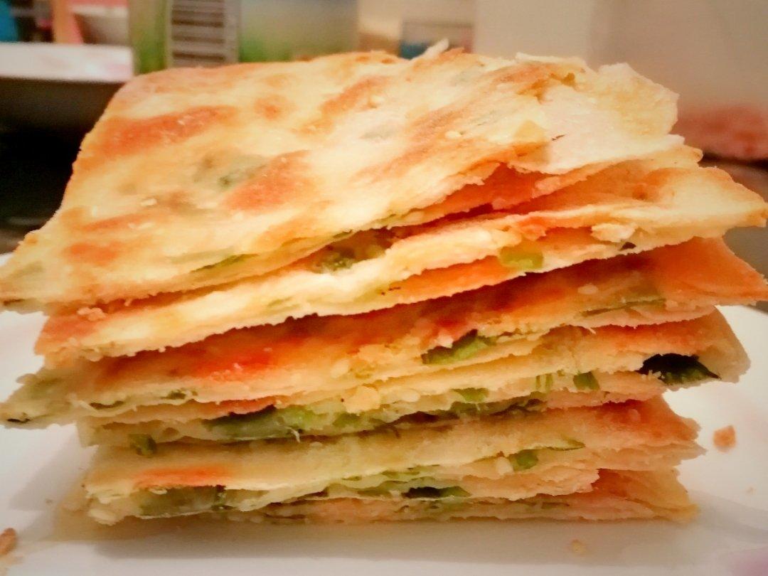 葱油饼（饺子皮版）