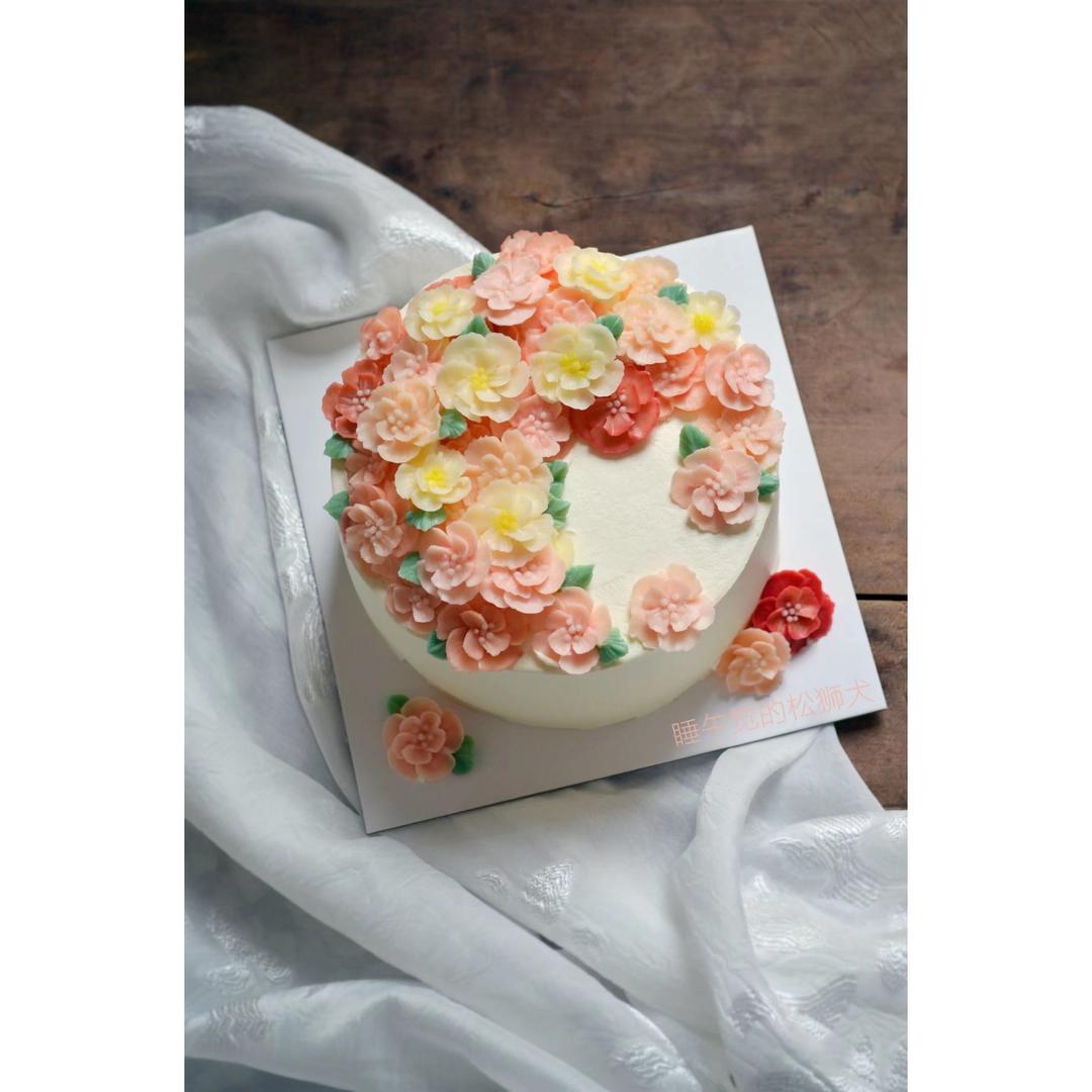 韩式裱花奶油霜/透明奶油霜配方（意式）