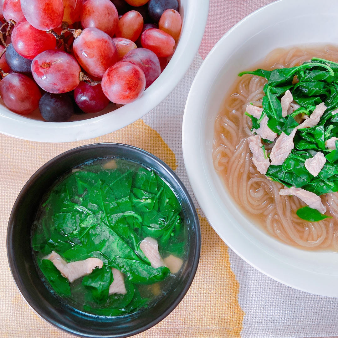枸杞叶瘦肉汤（客家风味）