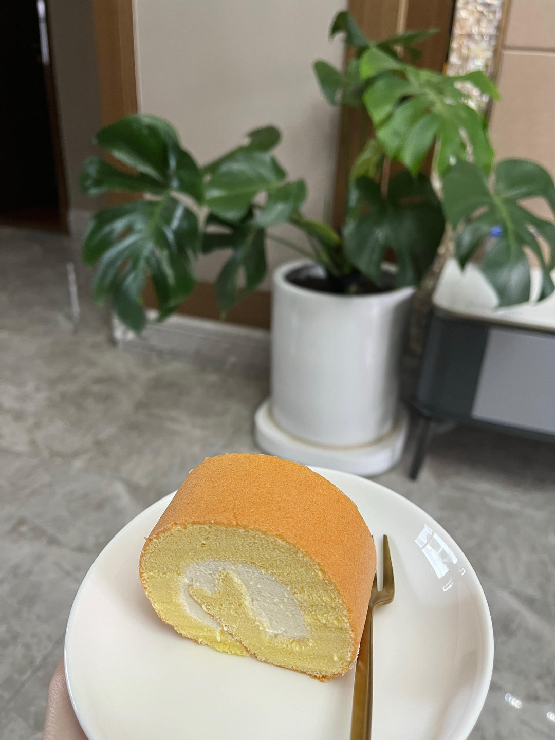 原味戚风蛋糕卷（不开裂/不掉皮）