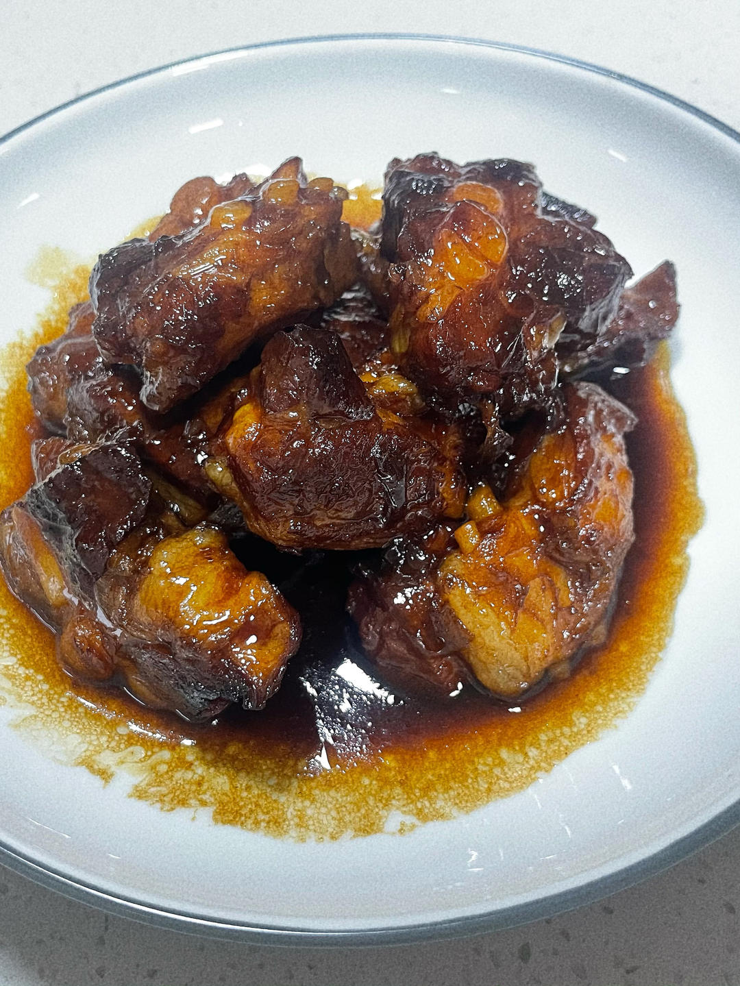 糖醋排骨/糖醋小排（不放油）（12345口诀做出正宗上海本帮）