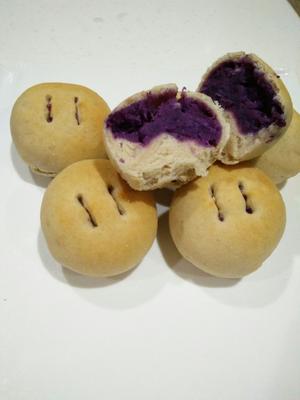 全麦紫薯小面包（无油 无糖）的做法 步骤8