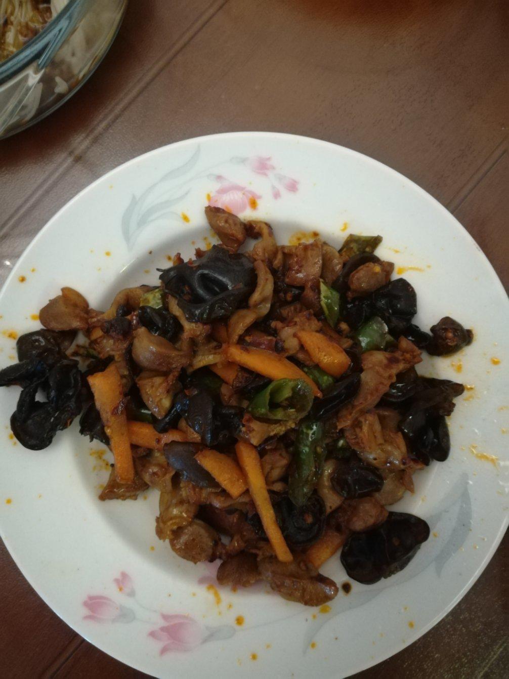 家常快手小炒鸡胗