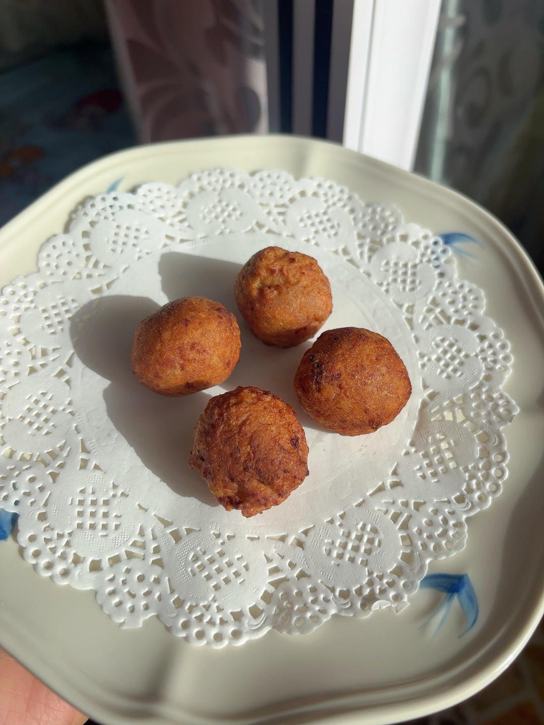 超好吃又好做的芋头丸子的做法 步骤13