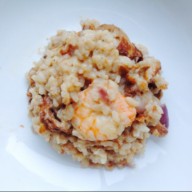 鸡油菌炖饭