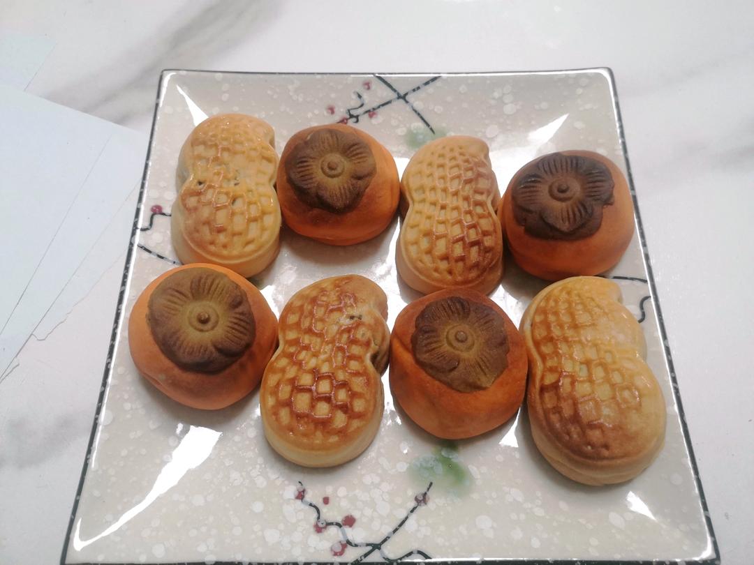 好柿花生月饼🥮吃了好事会发生😋