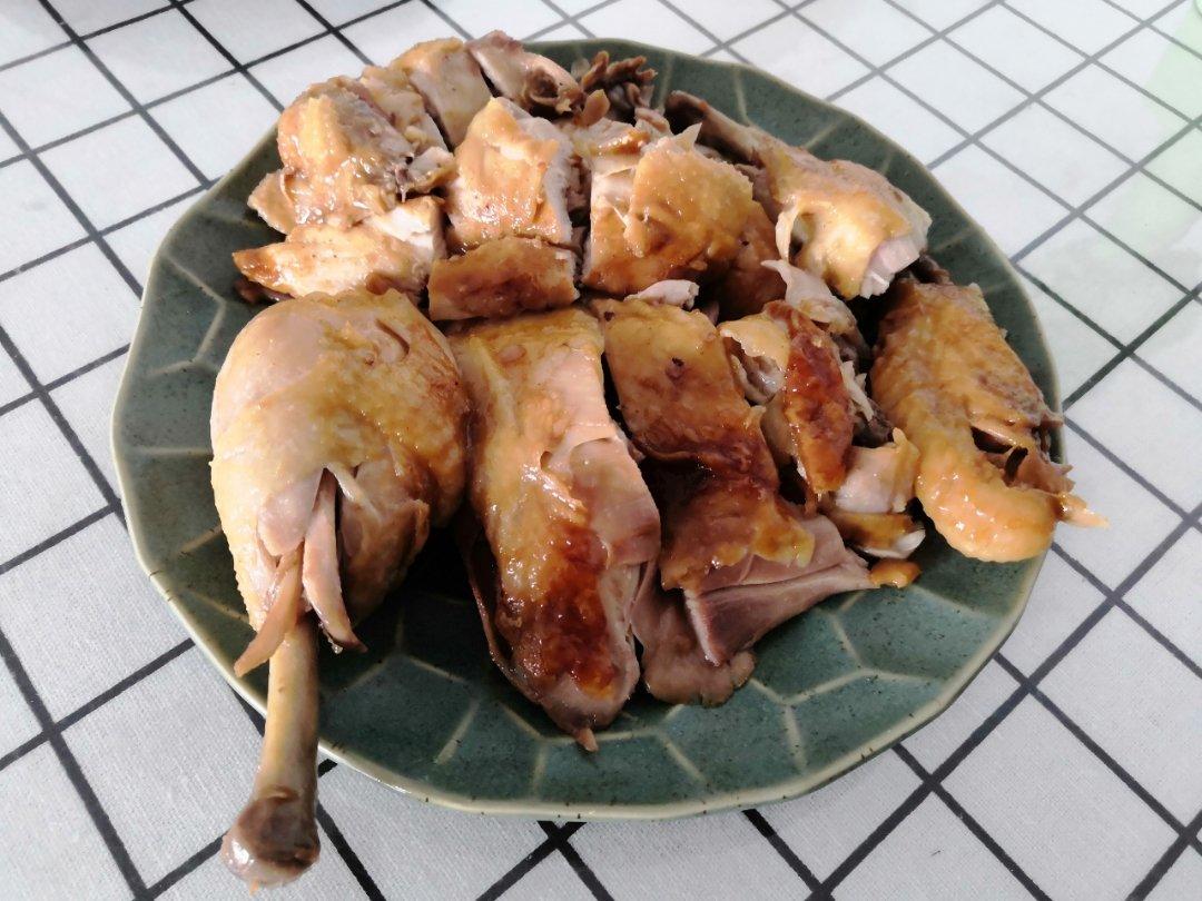 电饭锅三步完成盐焗鸡