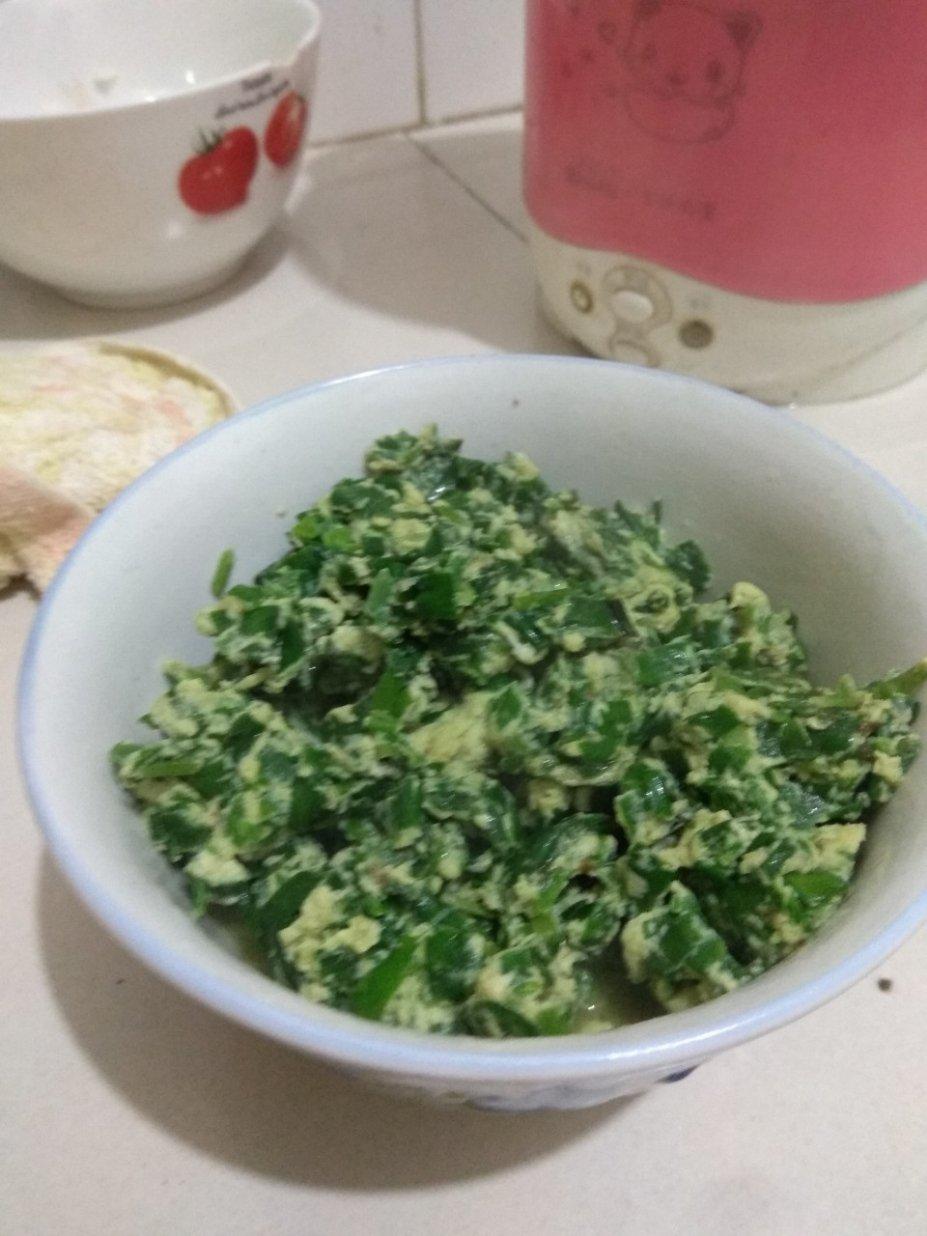简单美味韭菜炒鸡蛋