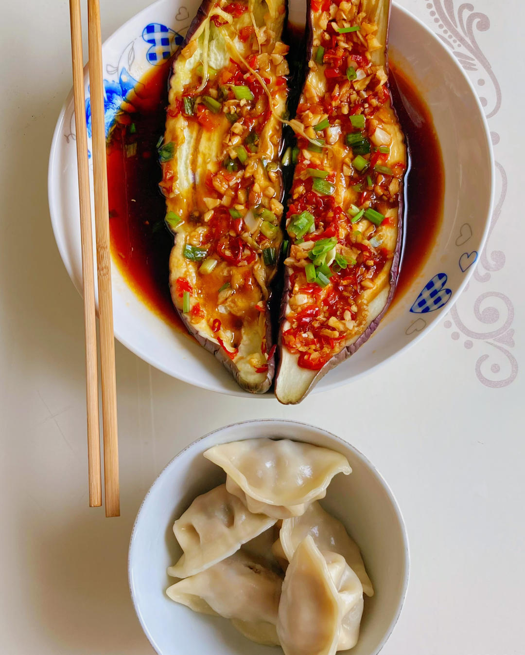 蒜蓉蒸茄子