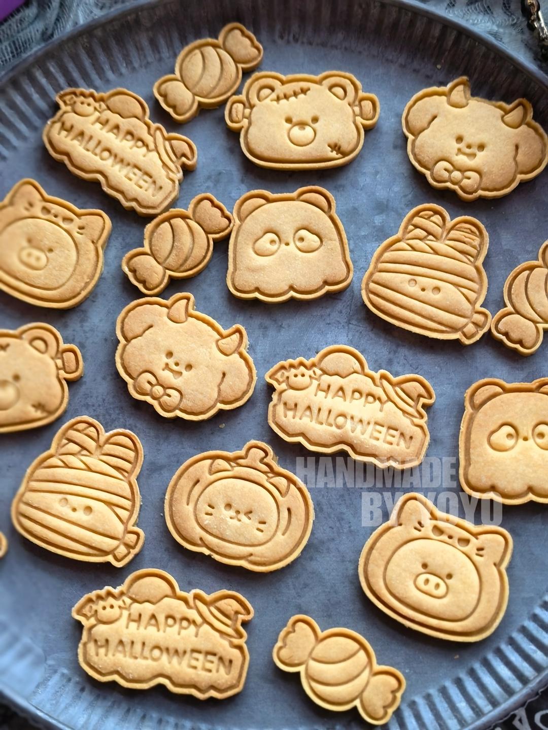万圣节卡通小饼干的做法
