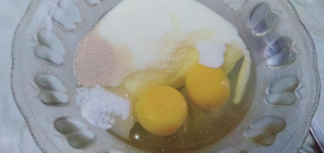 纯奶手撕吐司的做法 步骤1