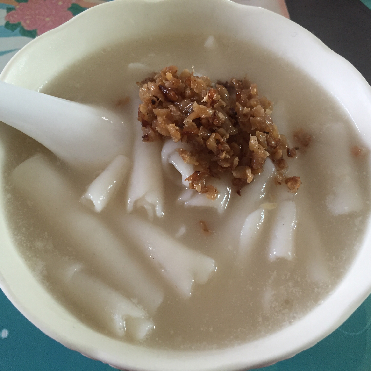 小馒头mm做的潮州粿汁