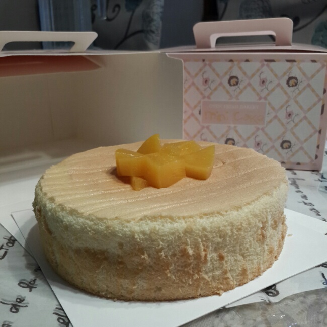 6寸戚风蛋糕（2蛋）