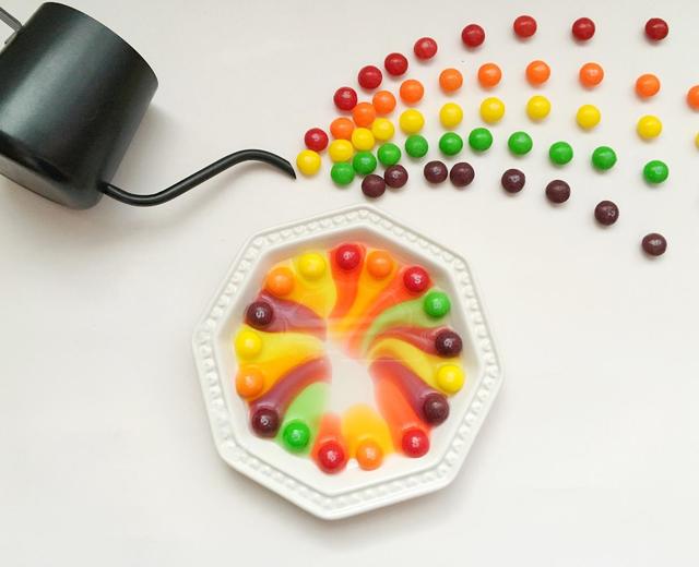 彩虹糖的正确打开方式（转自微博）的做法