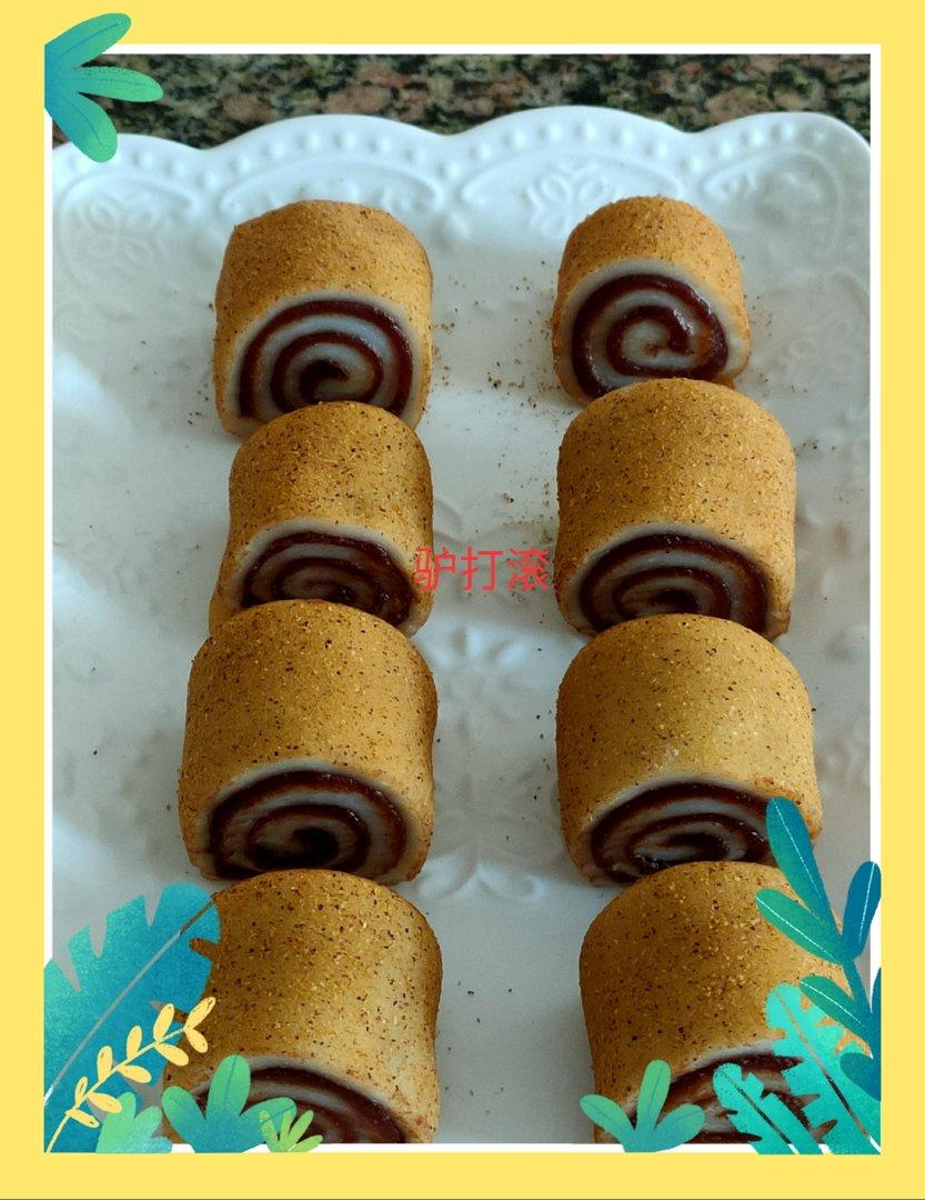 此配方做出的驴打滚无比软糯，放一天还是软的