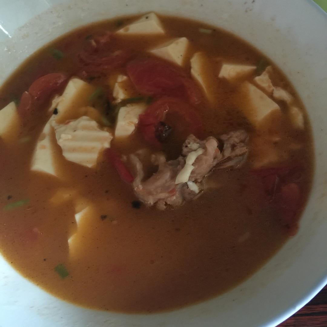番茄豆腐汤