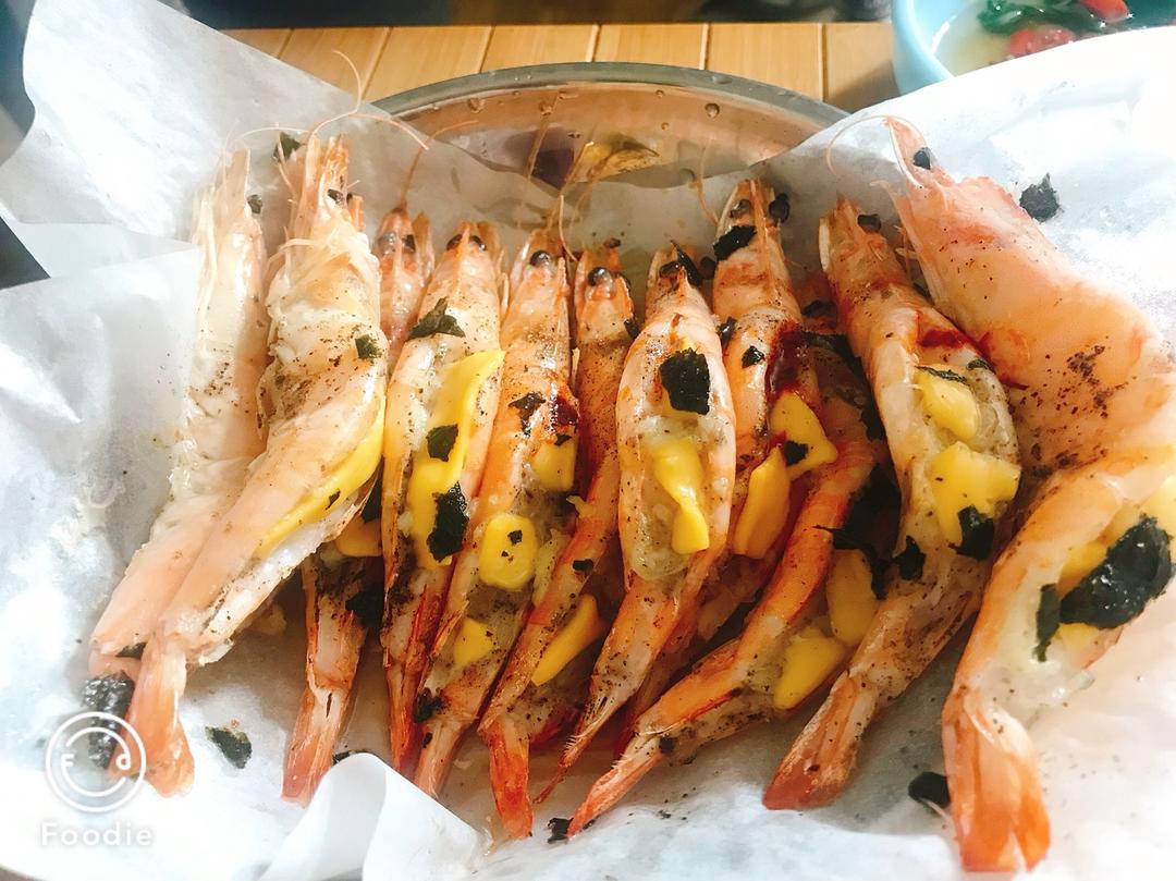 芝士焗海虾