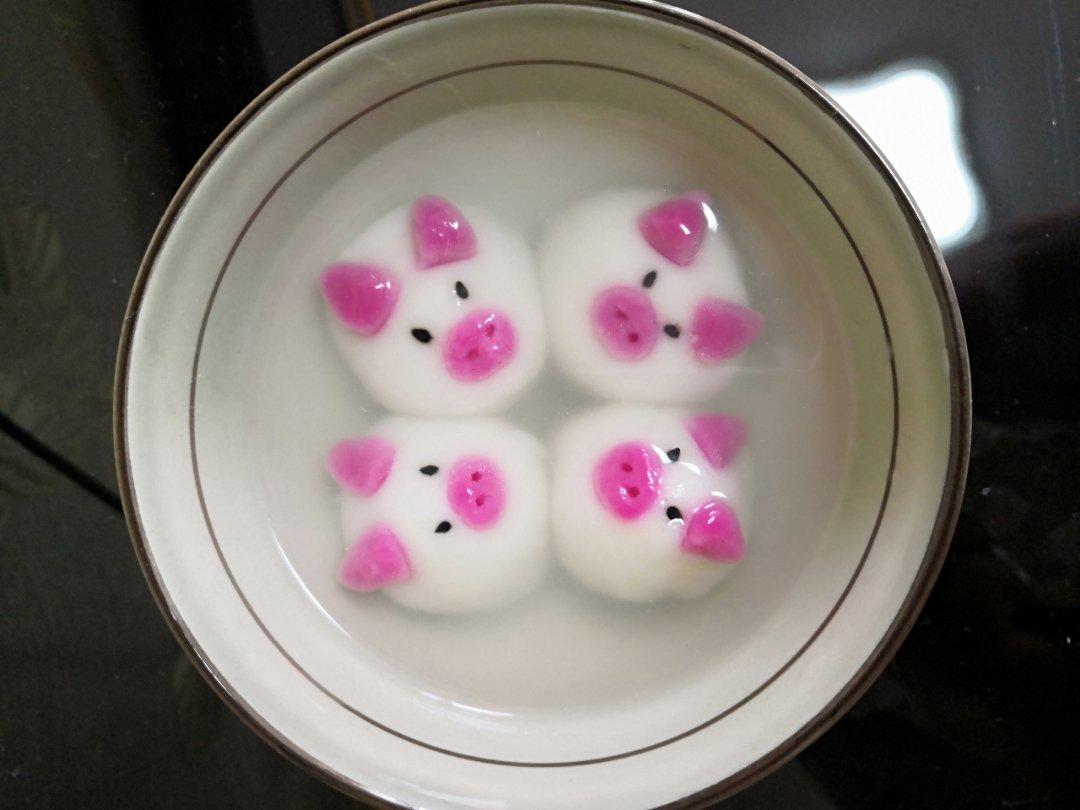 小猪汤圆
