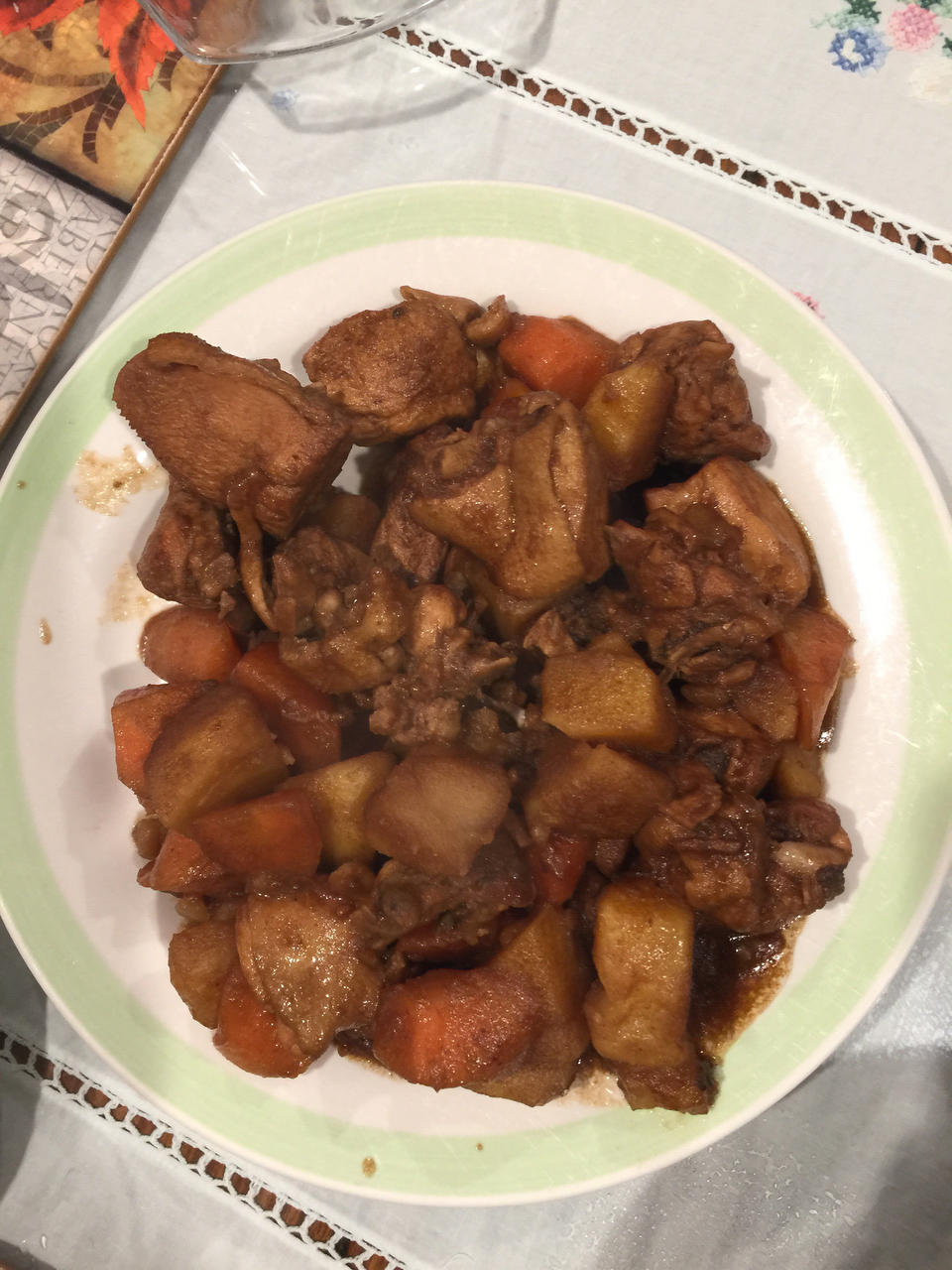红烧鸡块 焖烧