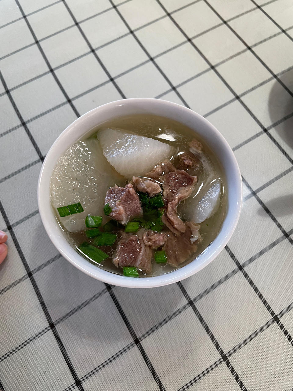 鲜掉眉毛的清炖牛肉汤（面）