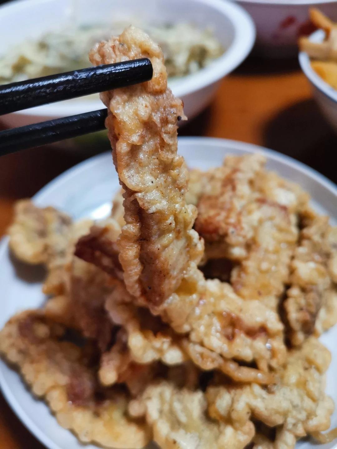 隔离期间涨厨艺——小酥肉