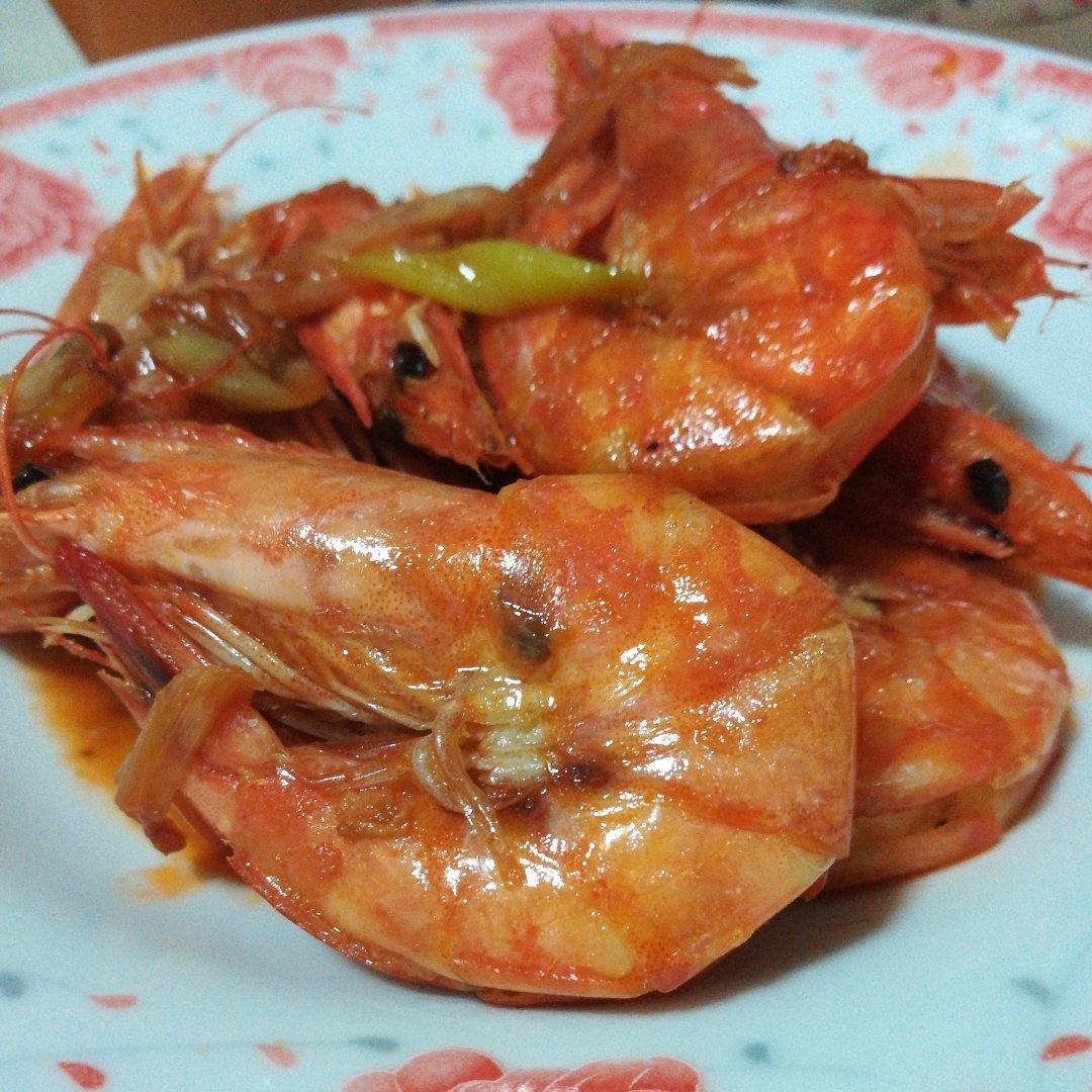 油焖大虾