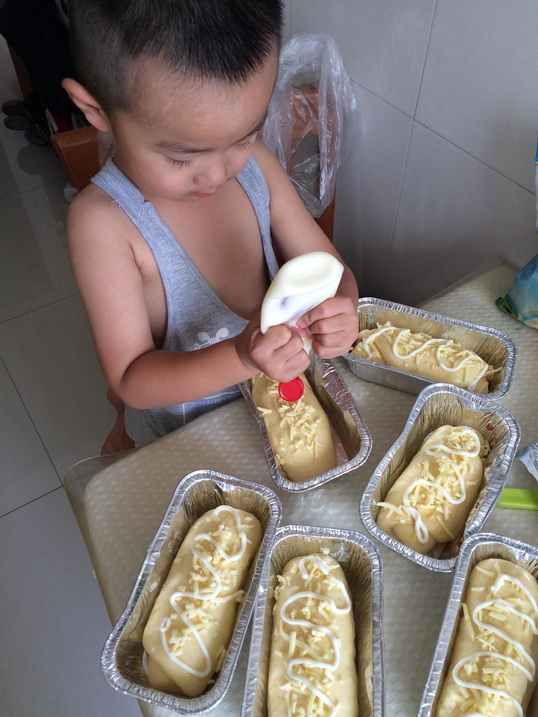 纯奶手撕吐司的做法 步骤1