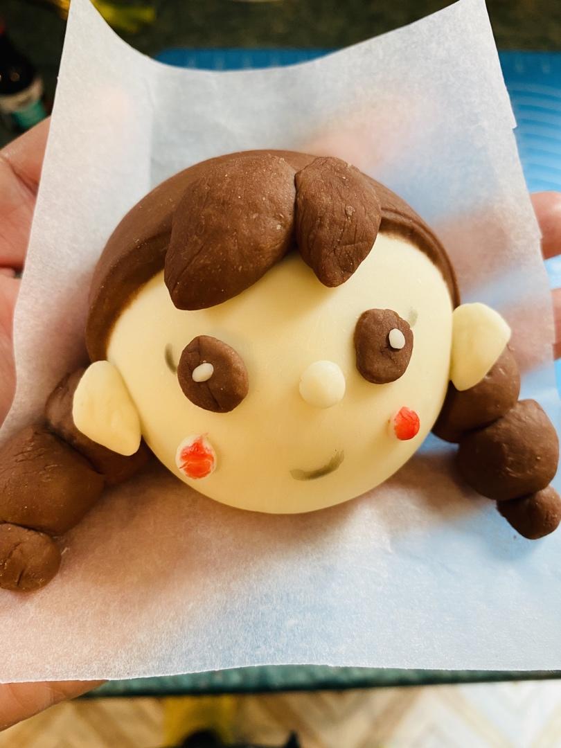 超简单tsum tsum 安娜卡通馒头