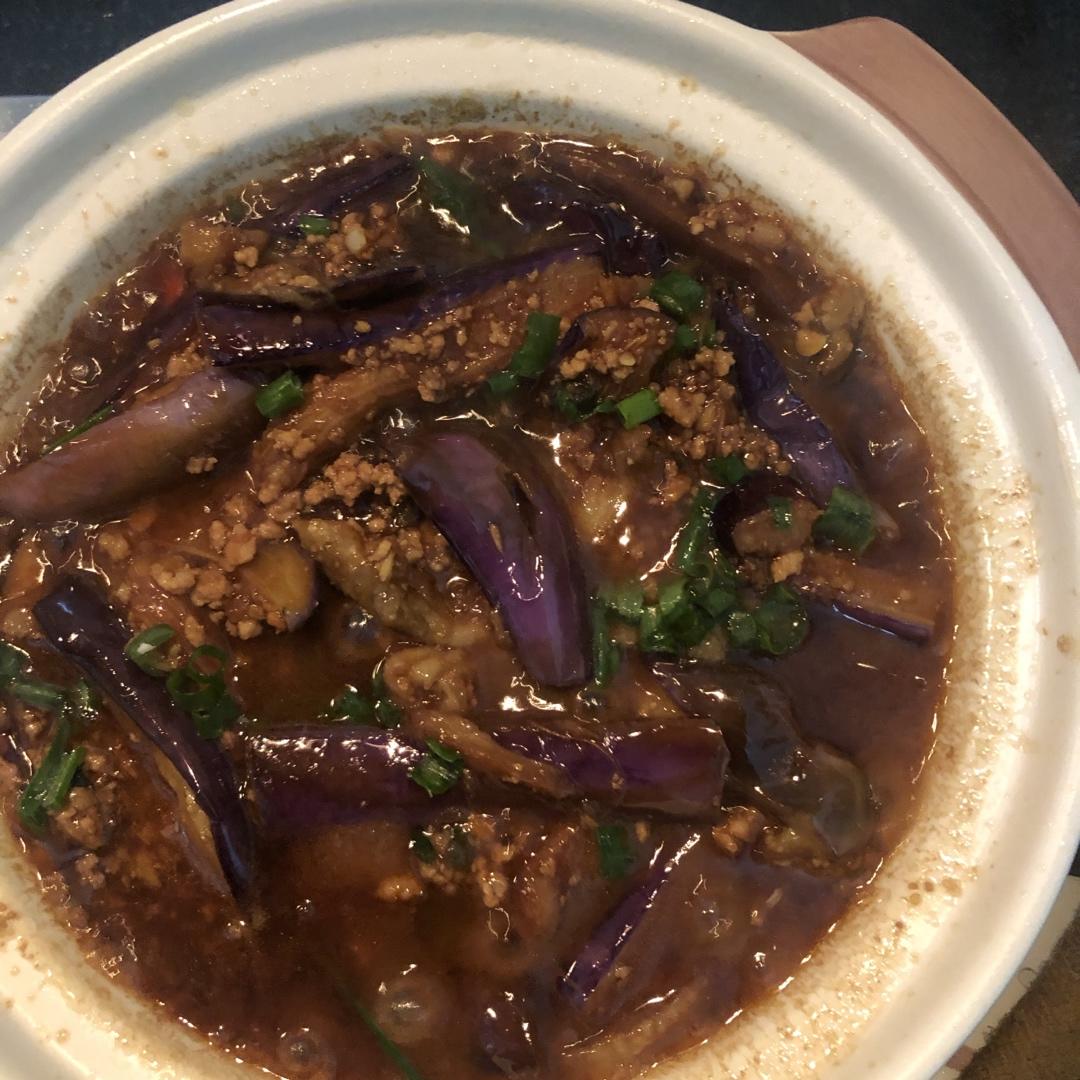 开胃下饭菜！巨简单的家常鱼香茄子煲