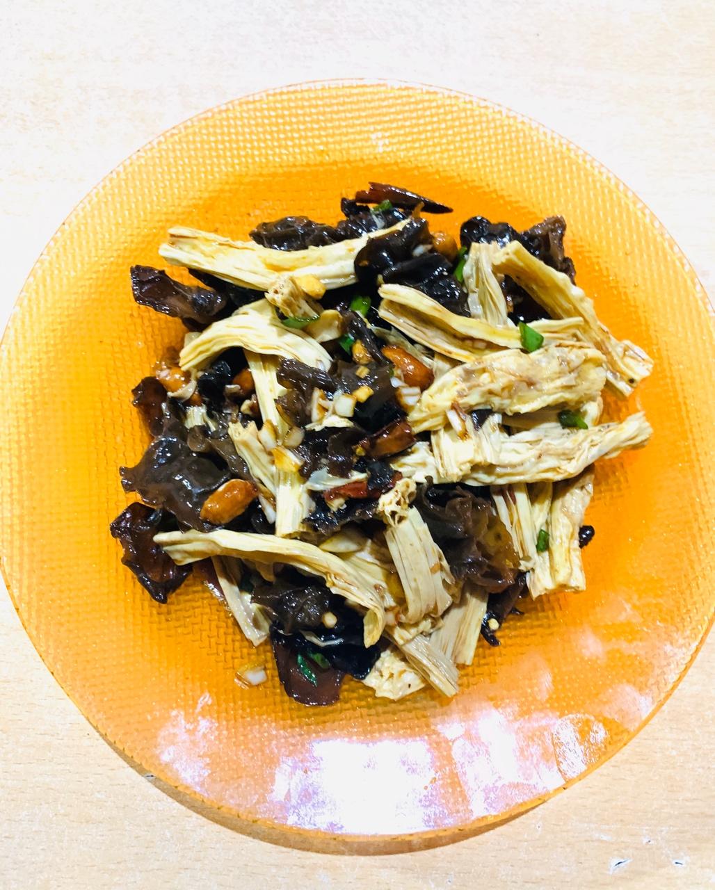 凉拌腐竹