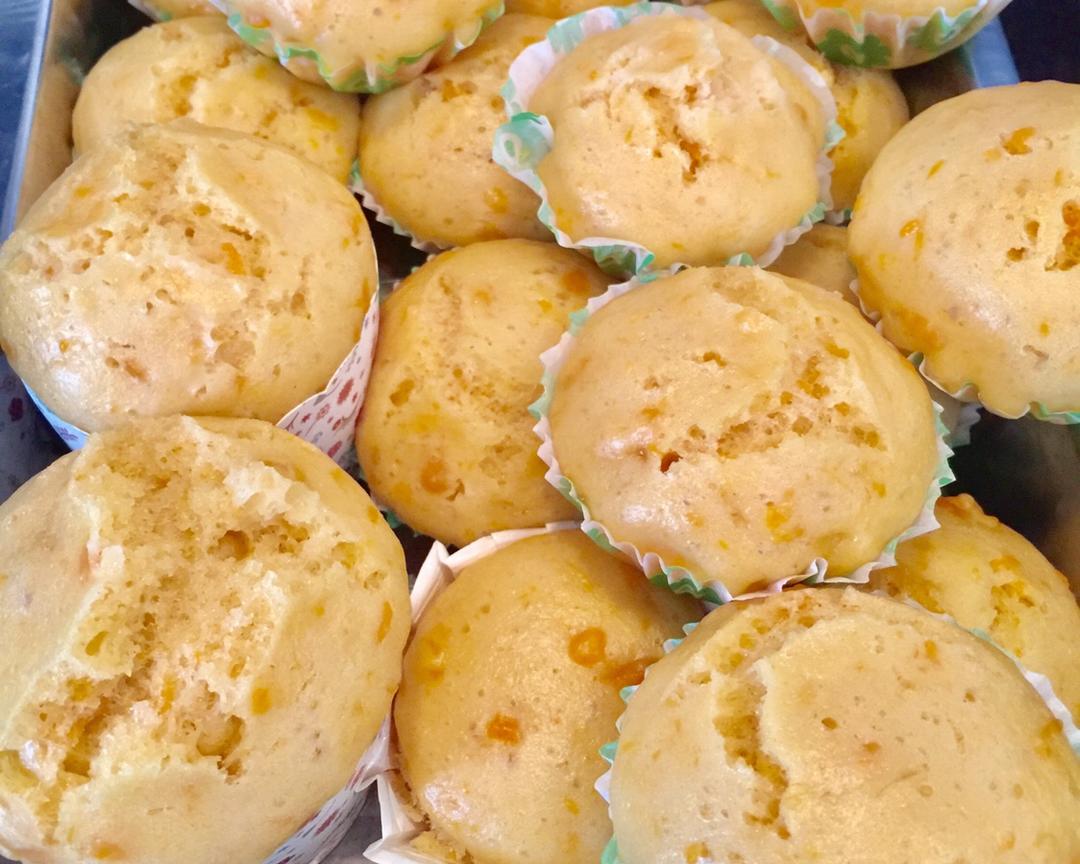 红薯椰香发糕❤️松软可口❤️好吃😋的做法